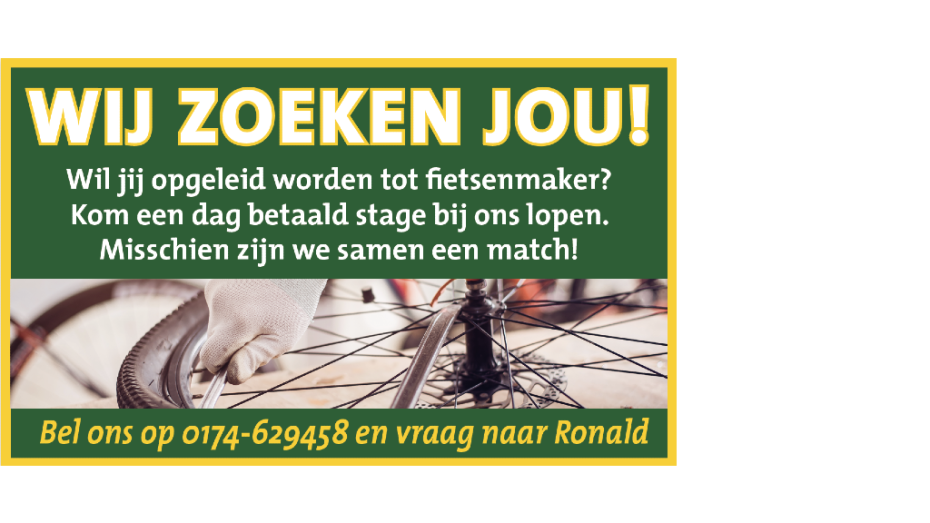 Wij zoeken jou!